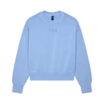 W WORDMARK OV FLEECE CREW [CAS BLU]