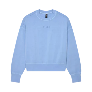 W WORDMARK OV FLEECE CREW [CAS BLU]