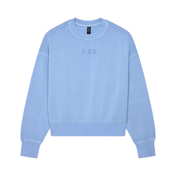 W WORDMARK OV FLEECE CREW [CAS BLU]