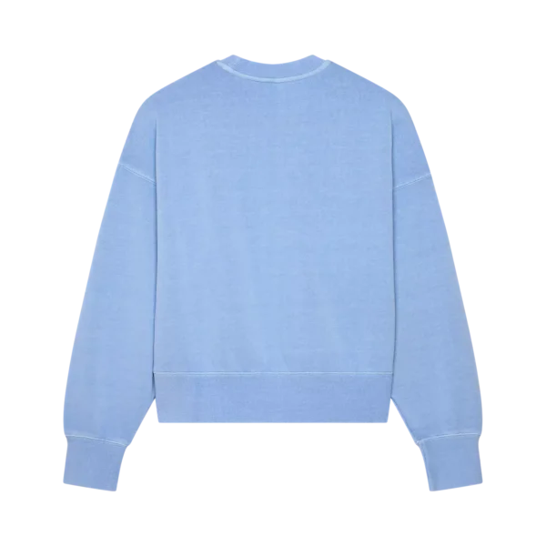 W WORDMARK OV FLEECE CREW [CAS BLU]