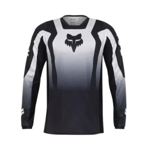 FOX 180 LEAN JERSEY - EXTD SIZES [BLK/WHT]