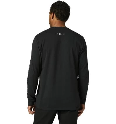 FOX SKARZ LS PREMIUM TEE [BLK]
