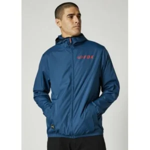 FOX FOX GLASSED WINDBREAKER [DRK INDO]