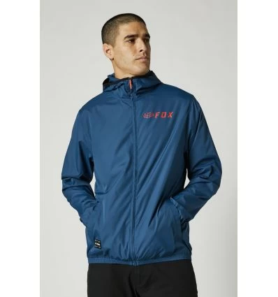 FOX FOX GLASSED WINDBREAKER [DRK INDO]