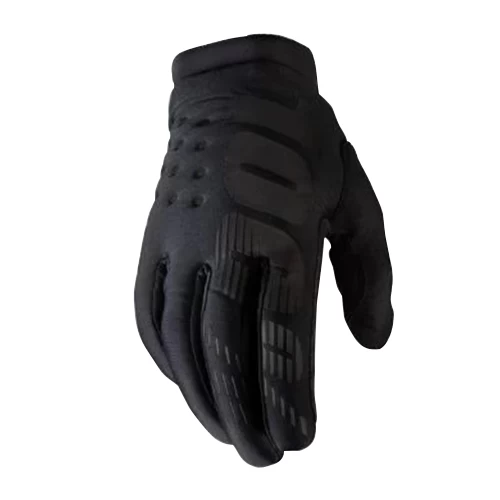 Manusi - 100% BRISKER Gloves Black/Grey