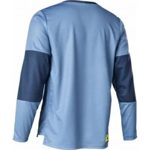 FOX YTH DEFEND LS JERSEY [DST BLU]