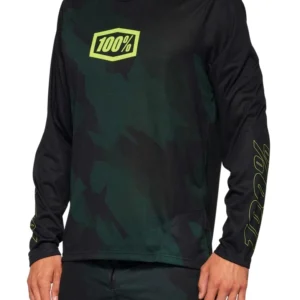 100% AIRMATIC LE Long Sleeve Jersey Black Camo