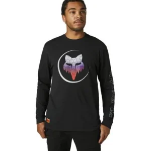 FOX SKARZ LS PREMIUM TEE [BLK]