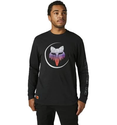 FOX SKARZ LS PREMIUM TEE [BLK]