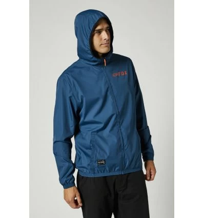 FOX FOX GLASSED WINDBREAKER [DRK INDO]