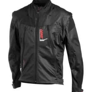 LEATT JACKET GPX 4.5 LITE BLK/GREY