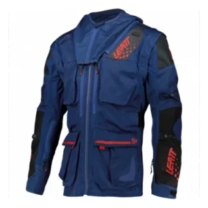 LEATT JACKET MOTO 5.5 ENDURO BLU