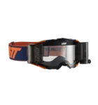 LEATT GOGGLE VELOCITY 6.5 ROLL-OFF INK/ORANGE CLEAR 83%