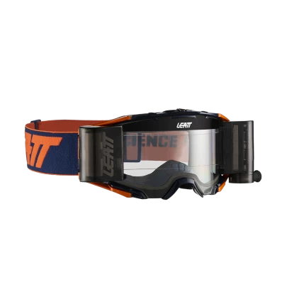 LEATT GOGGLE VELOCITY 6.5 ROLL-OFF INK/ORANGE CLEAR 83%