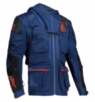 LEATT JACKET MOTO 5.5 ENDURO BLU