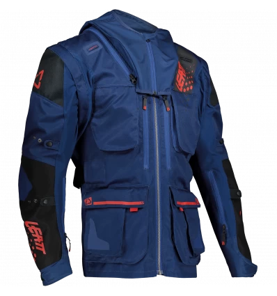 LEATT JACKET MOTO 5.5 ENDURO BLU