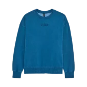 WORDMARK OVERSIZED FLEECE CREW [TWI]