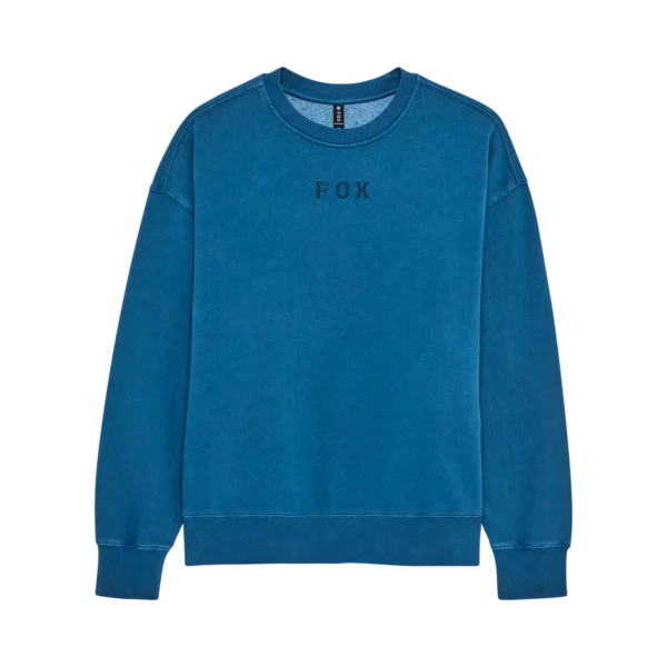 WORDMARK OVERSIZED FLEECE CREW [TWI]
