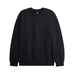 MOTO-X OVERSIZED FLC CREW [BLK]