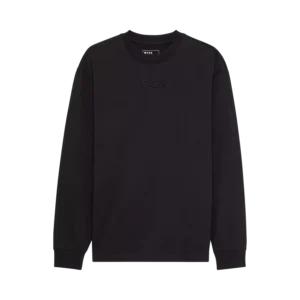 WORDMARK OVERSIZED LS TEE [BLK]