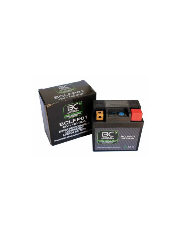 Baterie 12V 2Ah 92x52x90mm Li-Ion LiFePO4 BC BATTERY 79011153000 BCLFP01