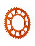 Pinion spate KTM / Husqvarna / Husaberg '90-'24 Aluminiu RACING orange (45 dinti) JTR897.45 Enduro Expert 89745ROEE