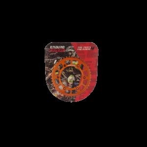 Pinion spate KTM / Husqvarna / Husaberg '90-'24 Aluminiu RACING orange (45 dinti) JTR897.45 Enduro Expert 89745ROEE