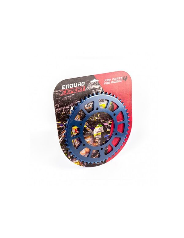 Pinion spate Yamaha YZ/YZ-F/WR-F 125/250/400/426/450 '99-'20 Aluminiu RACING blue (52 dinti) JTR251.52 25152RBEE