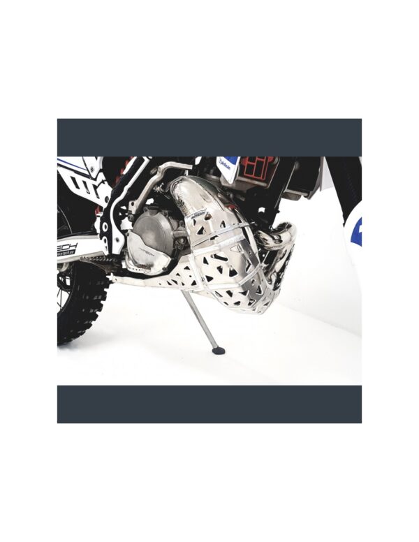 Scut motor cu protectie rezonator KTM EXC 250/300 '07-'16/ Husqvarna TE 250/300 '14-'16/ Husaberg TE 250/300 '10-'14 P-Tech PK00