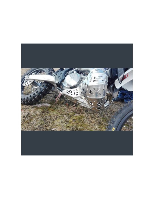 Scut motor cu protectie rezonator/linkage Husqvarna TE 250/300 TPI '17-'19 P-TECH PK005H
