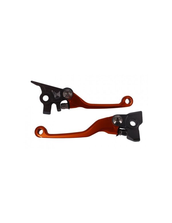 Set manete foldabile KTM '15-'23 Brembo orange Enduro Expert EE08383OR