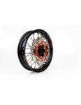 Set roti Supermoto KTM/Husqvarna 17"x3.50 ax 22mm/17"x5.00 ax 20mm black hub Enduro Expert SRS1717BKEE