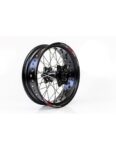 Set roti Supermoto KTM/Husqvarna 17"x3.50 ax 22mm/17"x5.00 ax 20mm black hub Enduro Expert SRS1717BKEE