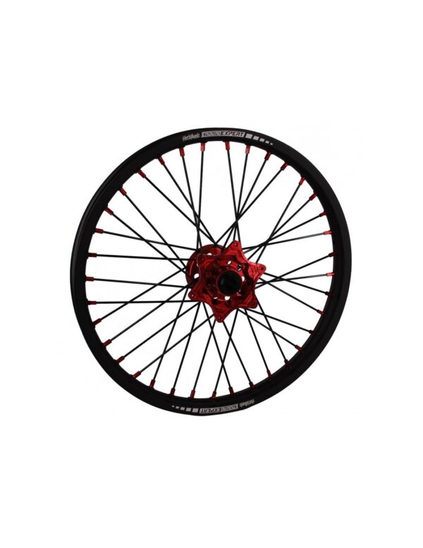 Set roti enduro Gas Gas EC 250/300 '21-'23 21"x1.60 ax 22mm/ 18"x2.15 ax 20mm red hub Enduro Expert SRE2118RDEE