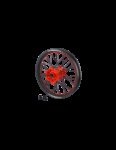 Set roti enduro KTM/Husqvarna 21"x1.60 ax 22mm / 18"x2.15 ax 20mm orange hub Enduro Expert SRE2118OREE