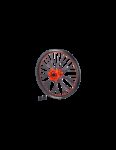 Set roti enduro KTM/Husqvarna 21"x1.60 ax 22mm / 18"x2.15 ax 20mm orange hub Enduro Expert SRE2118OREE