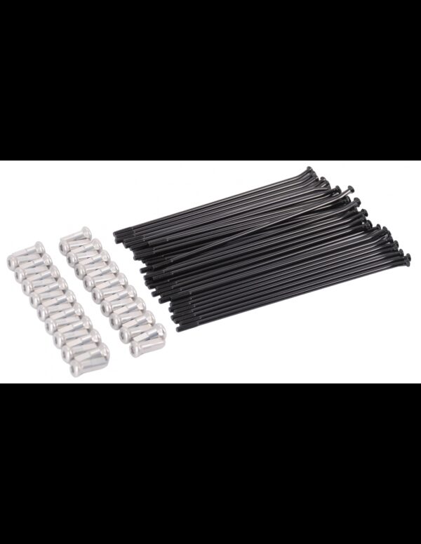 Set spite roata fata KTM 21'' (36 buc.) negre 4x229 mm Enduro Expert 2263521BK