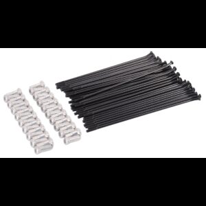 Set spite roata spate KTM 18'' (36 buc.) negre Enduro Expert 2263518BK