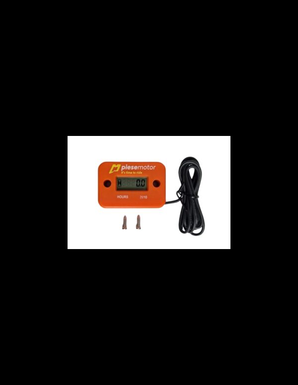 Ceas digital ore functionare motor portocaliu PMT067
