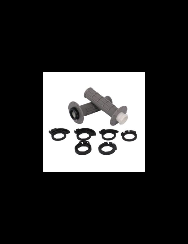 Mansoane lock-on enduro/motocross 2T/4T (6 adaptori) Gray Diamond SOFT PMT050