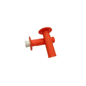 Mansoane lock-on enduro/motocross 2T/4T (6 adaptori) Orange Fluo Diamond SOFT PMT065