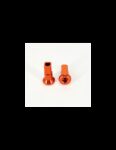 Set nipluri aluminiu spite (36 buc.) portocaliu Enduro Expert EE7075OR