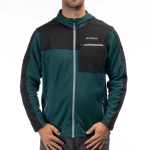 Glacier Hoodie Dark Sea - Black