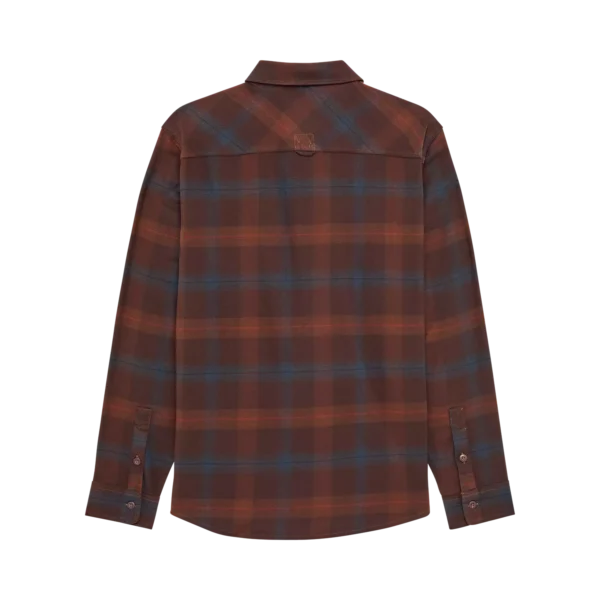 SURVIVALIST CORE FLANNEL LS [DRK BRN]
