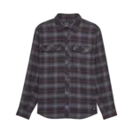 SURVIVALIST STRETCH FLANNEL LS [BLK]