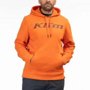 Klim Pullover Hoodie Red Orange - Cabernet