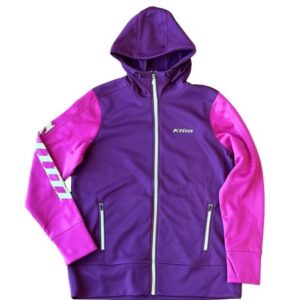 Visita Long Hoodie Italian Plum - Fuchsia Red