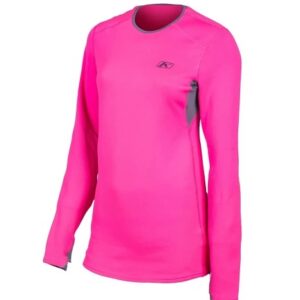 Solstice Shirt 2.0 Knockout Pink - Castlerock Gray