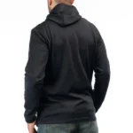 Boulder Stretch Down Hybrid Hoodie Black
