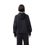 W WORDMARK OVERSIZED FLEECE PO [BLK]